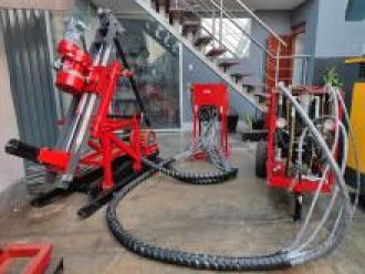 Diamantina FL-300 sistema Winche Wireline para la fácil recuperación de muestra